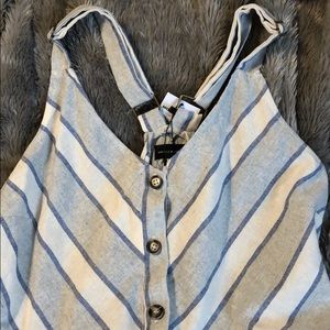 BKE Buckle Black Dress with racerback!